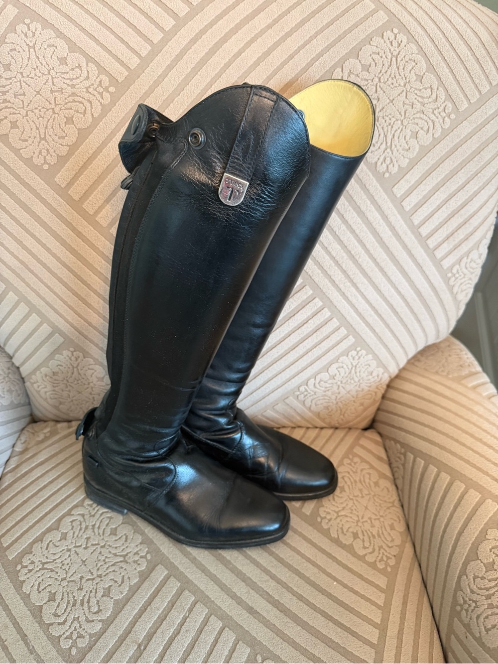 Tucci Sofia Tall Boots size 37 XC